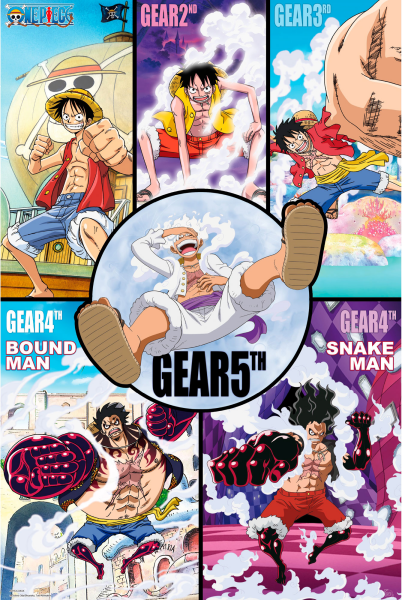 One Piece - Poster - Gears History