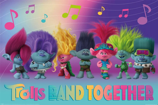 Trolls  - Poster - Band Together - Perfect Harmony