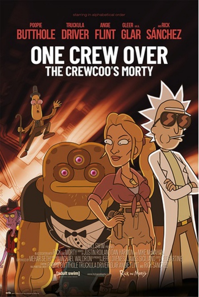 Rick & Morty - Poster - Season 4 - one Crew