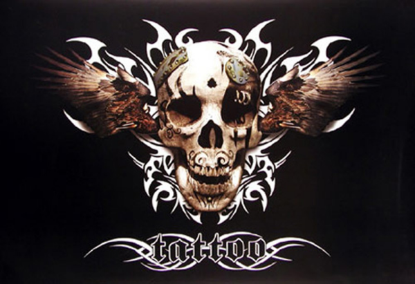 Tattoo - Mini-Poster - Wingskull