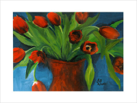 Brandt, Birgit - Kunstdruck - Tulpen in Rot