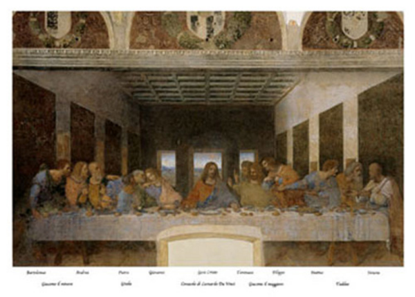 Da Vinci, Leonardo - Kunstdruck - LUltima Cena