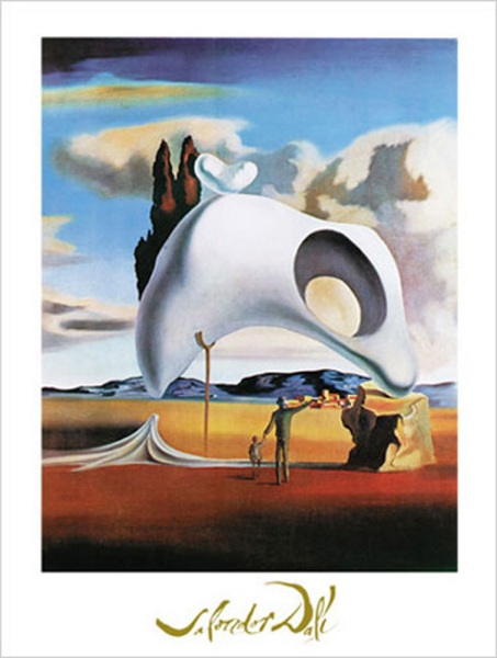 Dali, Salvador - Kunstdruck - Vestiges ataviques