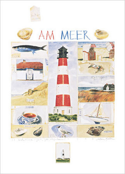 Gerke, Sabine - Kunstdruck - Nordsee