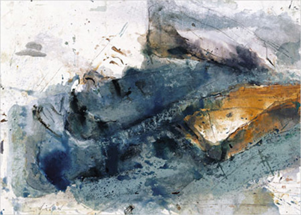 Göbel, Heinz - Kunstdruck - Dunkle Gründe