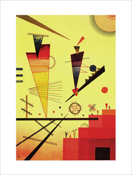 Kandinsky, Wassily - Kunstdruck - Structure joyeuse