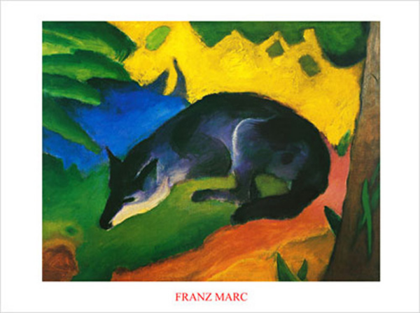 Marc, Franz - Kunstdruck - Fuchs