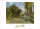 Monet, Claude - Kunstdruck - La casa della artista