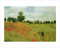 Monet, Claude - Kunstdruck - Papaveri