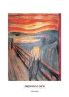 Munch, Edvard - Kunstdruck - The Scream, the cry