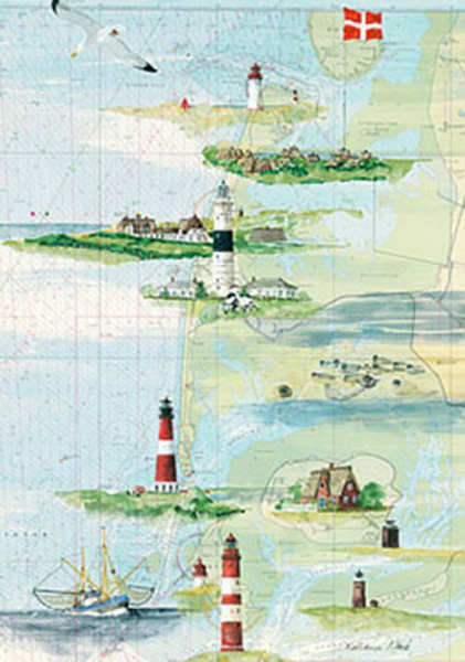 Noack, Katharina - Kunstdruck - Sylt und Amrum