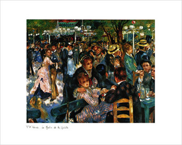 Renoir, Auguste - Kunstdruck - Le Moulin de la Galette