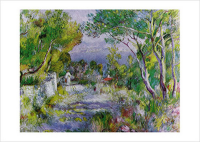 Renoir, Auguste - Kunstdruck - LEstaque, 1882