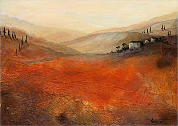 Waldvogel, Anne - Kunstdruck - Toskana I