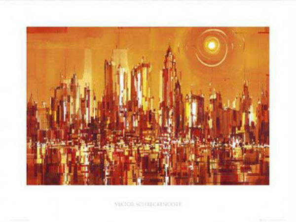 Schreckengost, Viktor - Kunstdruck - Manhattan New York
