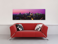 New York - Türposter - Skyline by Night