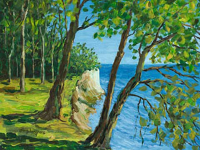 Langhans, Jörg - Kunstdruck - Meer II