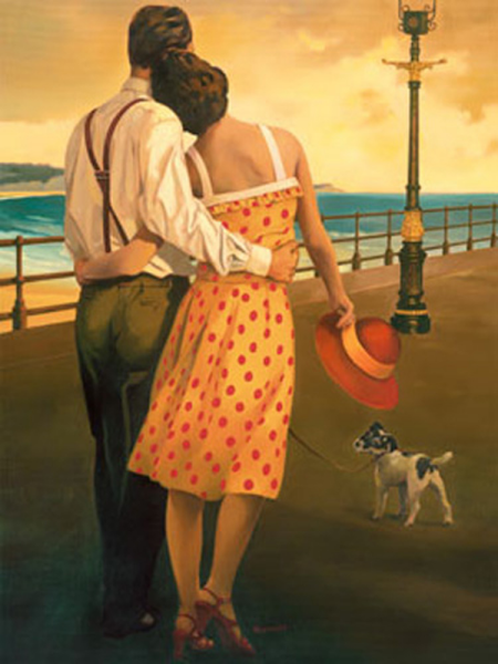 Reynolds, Graham - Kunstdruck - View of the bay