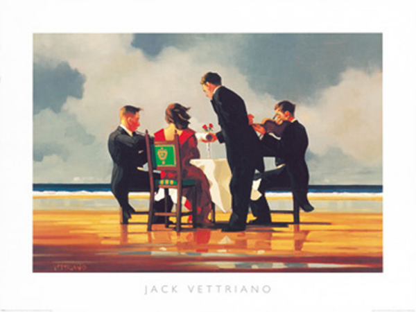 Vettriano, Jack - Kunstdruck - Elegy for The Dead Admiral