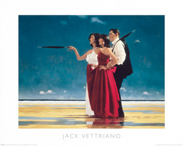 Vettriano, Jack - Kunstdruck - The missing man I