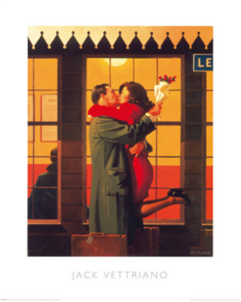 Vettriano, Jack - Kunstdruck - Back Where You Belong