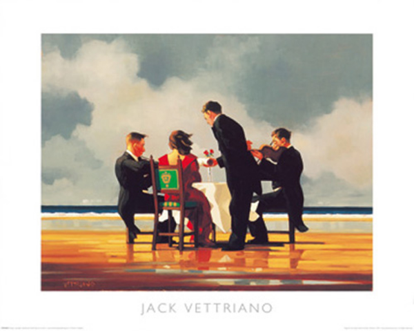 Vettriano, Jack - Kunstdruck - Elegy for The Dead Admiral