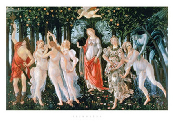 Botticelli, Sandro - Kunstdruck - Primavera