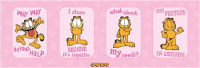 Garfield - Slim-Poster - Pink