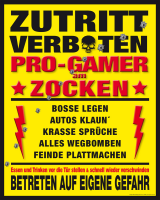 Gaming - Mini-Poster - Progamer Am Zocken