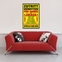 Gaming - Mini-Poster - Progamer Am Zocken