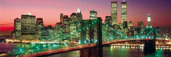 Berenholtz  - Slim-Poster - New York at Night ( colour )