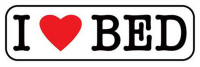 I Love - Slim-Poster - Bed