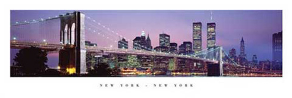 New York - Slim-Poster - Bridge