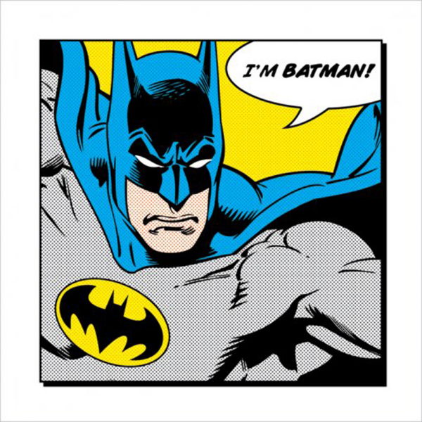 Batman - Kunstdruck - I´m Batman