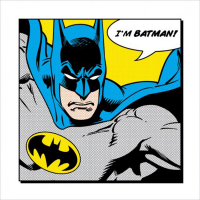 Batman - Kunstdruck - I´m Batman + Zusatzartikel