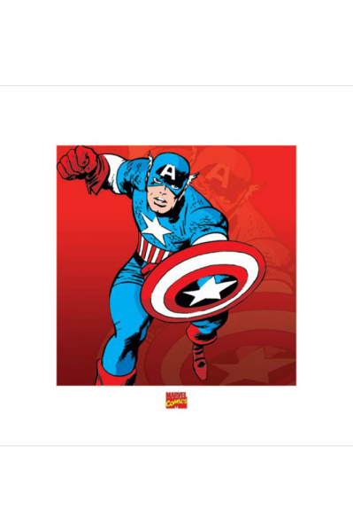 Captain America - Kunstdruck - Marvel Comics