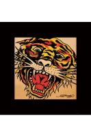 Ed Hardy  - Kunstdruck - Tiger
