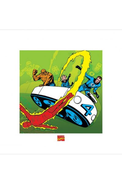 Fantastischen Vier, Die - Kunstdruck - Marvel Comics