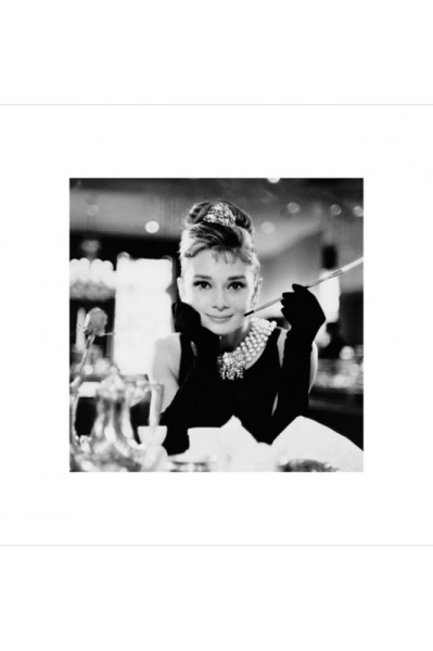 Hepburn, Audrey - Kunstdruck - B&W