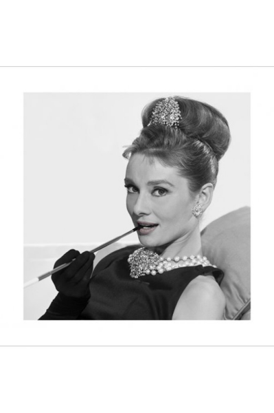 Hepburn, Audrey - Kunstdruck - Cigarette