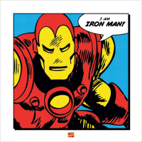 Iron Man  - Kunstdruck - ich bin