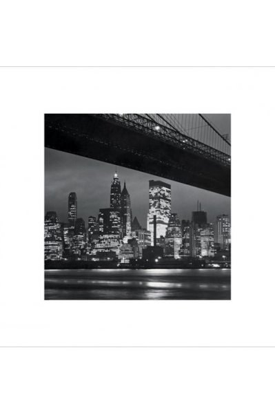 New York - Kunstdruck - Bei Nacht