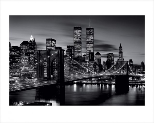 Brooklyn Bridge - Kunstdruck - B&W