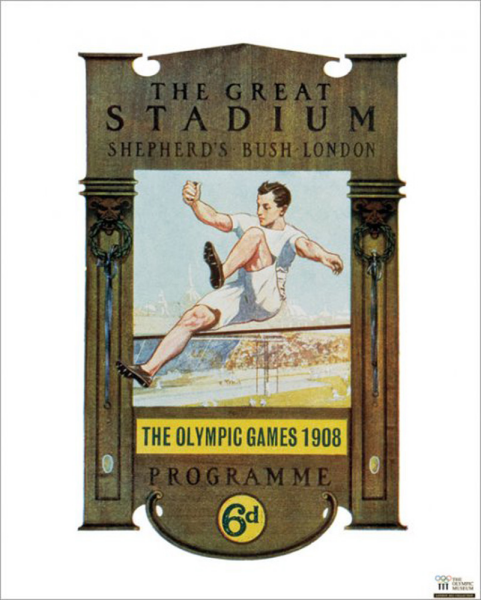 London - Kunstdruck - 1908 Olympics