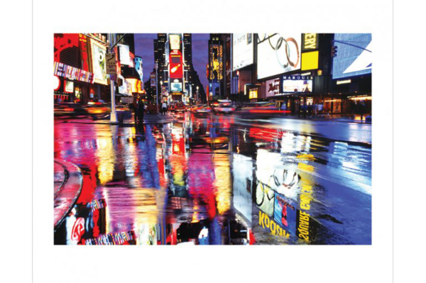New York - Kunstdruck - Times Square farbig