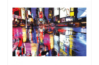 New York - Kunstdruck - Times Square farbig