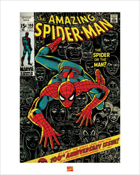 Spider-Man - Kunstdruck - 100. Ausgabe