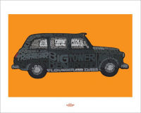 Visit London  - Kunstdruck - Taxi
