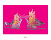 Visit London  - Kunstdruck - Tower Bridge