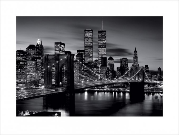 Brooklyn Bridge - Kunstdruck - B&W